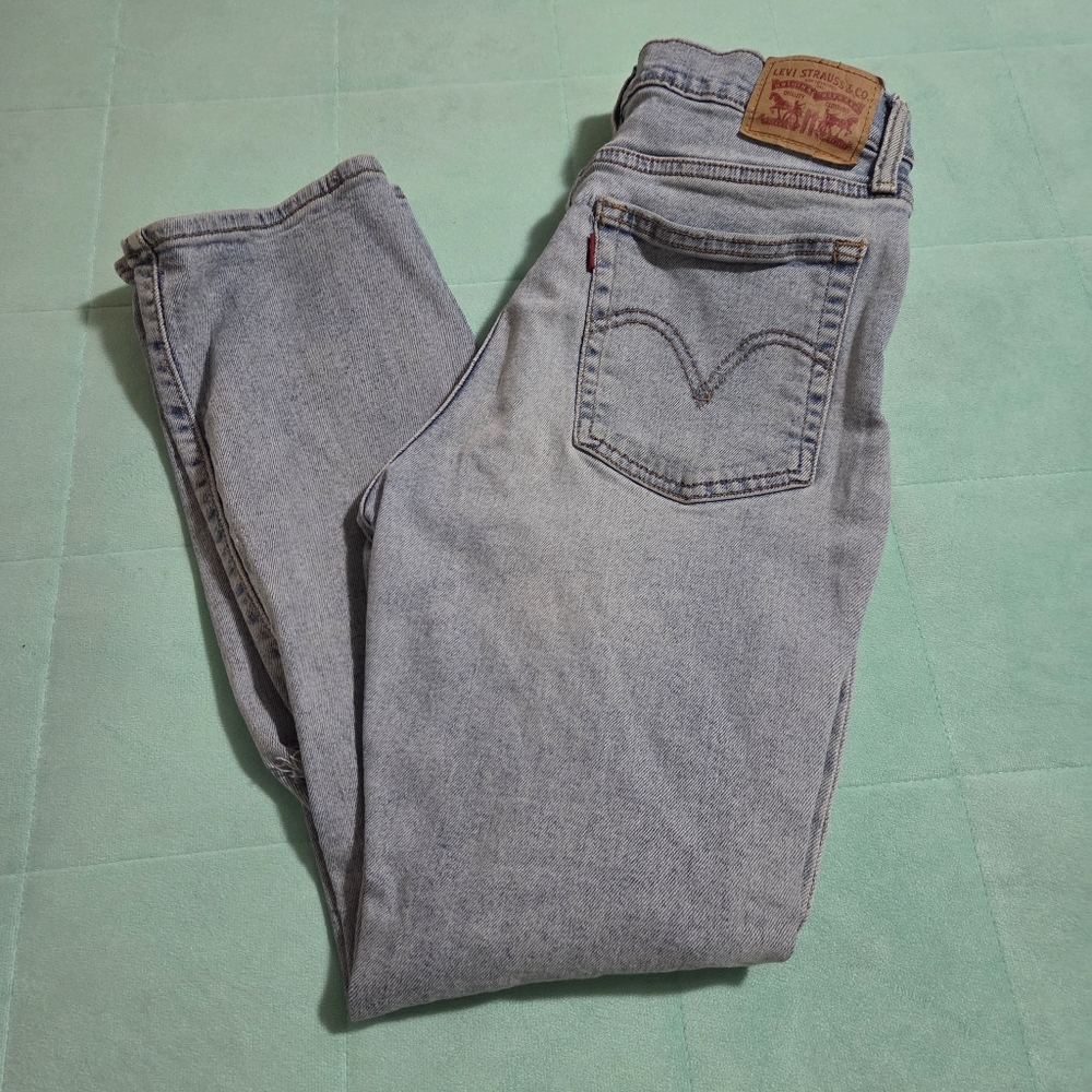 Levi's Wedgie Button Fly Distressed Women's Jeans Size 29